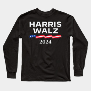 Harris-Walz-2024 Long Sleeve T-Shirt