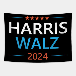 Harris-Walz-2024 Tapestry