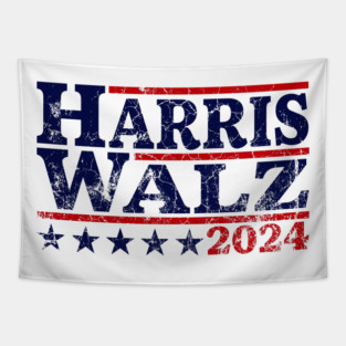 Harris-Walz-2024 Tapestry