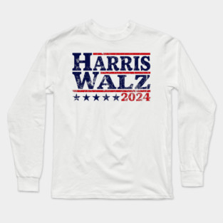 Harris-Walz-2024 Long Sleeve T-Shirt