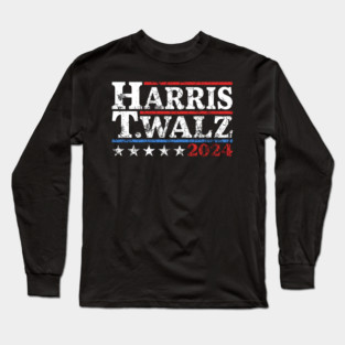 Harris-Walz-2024 Long Sleeve T-Shirt