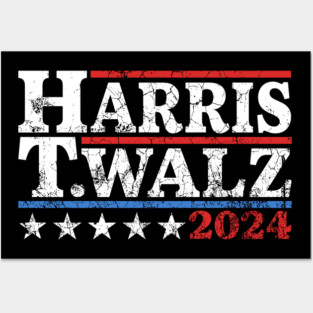 Harris-Walz-2024 Posters and Art