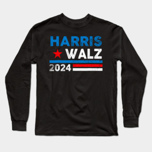 Harris-Walz-2024 Long Sleeve T-Shirt