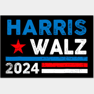 Harris-Walz-2024 Posters and Art