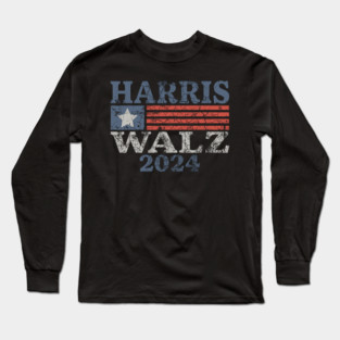 Harris-Walz-2024 Long Sleeve T-Shirt