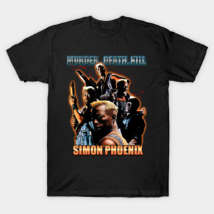 Simon Phoenix T-Shirt - Demolition Man Villain Fan Apparel T-Shirt