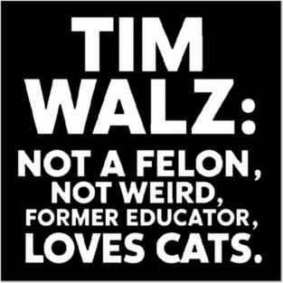Tim Walz funny Posters and Art