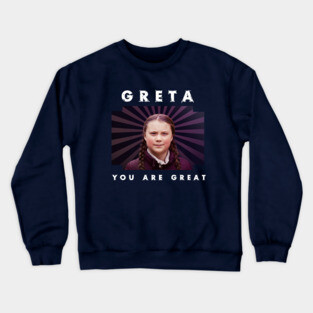 Greta Thunberg Crewneck Sweatshirt