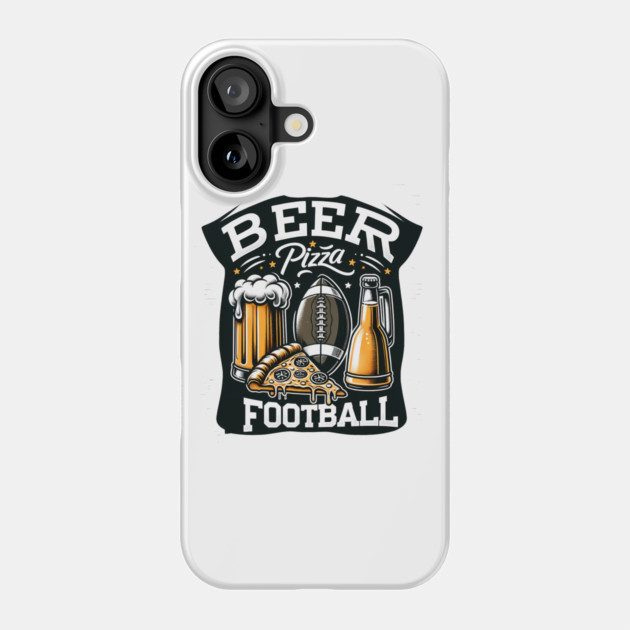 Funny Pizza and Beer Lover Phone Case by logiamerch