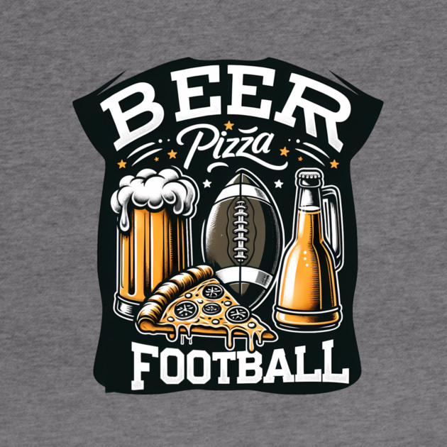 Funny Pizza and Beer Lover by logiamerch