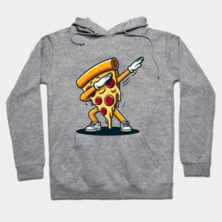 Funny Dabbing Pizza, Dancing Pizza Pose Hoodie