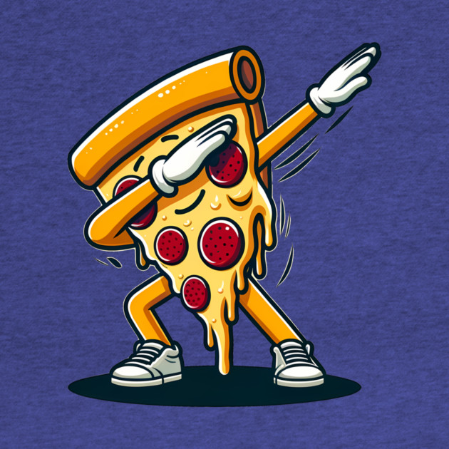 Funny Dabbing Pizza, Dancing Pizza Pose by logiamerch