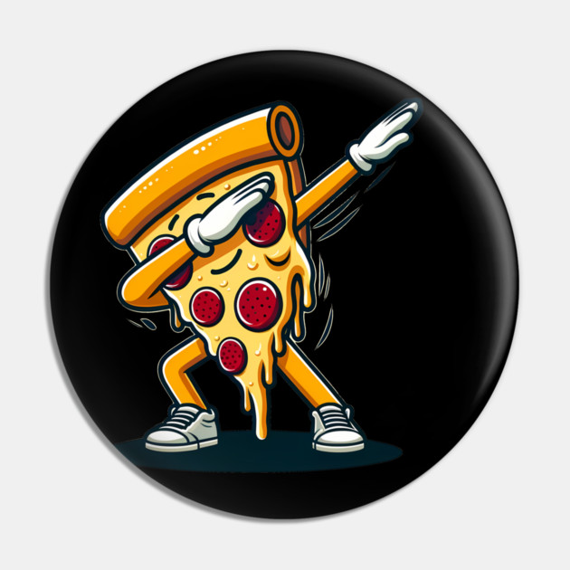 Funny Dabbing Pizza, Dancing Pizza Pose Pin by logiamerch