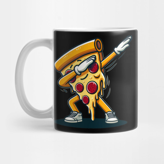 Funny Dabbing Pizza, Dancing Pizza Pose by logiamerch