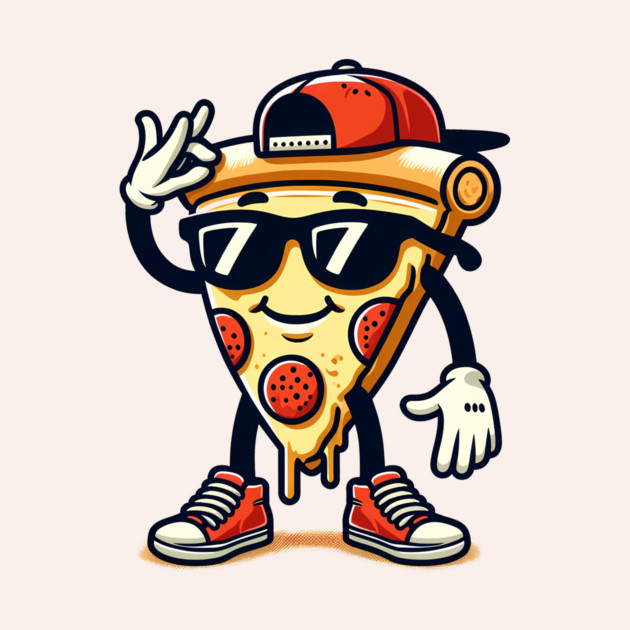 Funny Dabbing Pizza, Dancing Pizza Pose by logiamerch