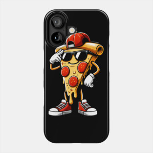 Funny Dabbing Pizza, Dancing Pizza Pose Phone Case