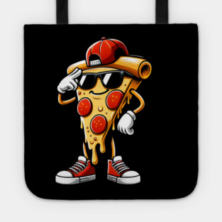Funny Dabbing Pizza, Dancing Pizza Pose Tote