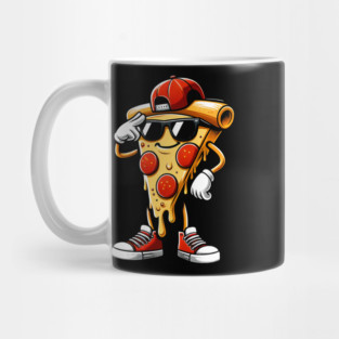Funny Dabbing Pizza, Dancing Pizza Pose Mug