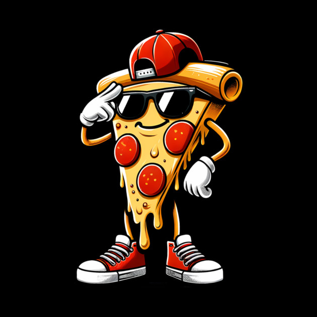 Funny Dabbing Pizza, Dancing Pizza Pose by logiamerch