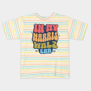 Harris Walz Era (Back) Kids T-Shirt