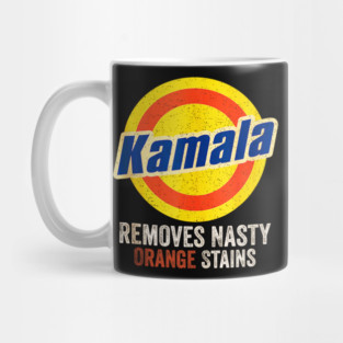 Kamala removes nasty orange stains Mug