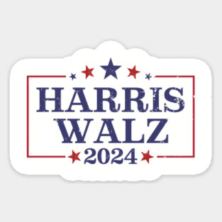 Harris Walz 2024 Sticker