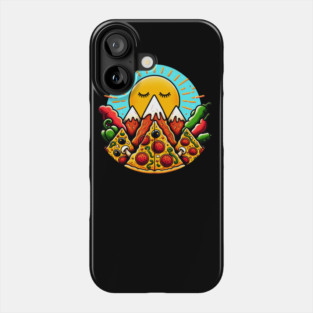 Funny Pizza Moutain Phone Case