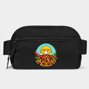Funny Pizza Moutain Bag