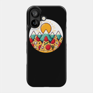 Funny Pizza Moutain Phone Case
