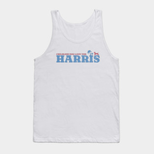 Childless Dog lady for Harris Tank Top