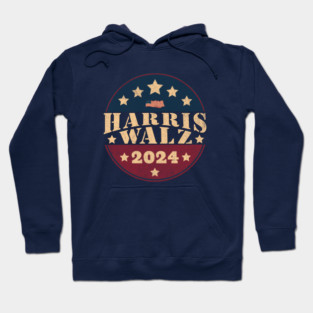 Harris Walz 2024-vintage Hoodie