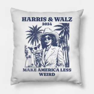 Harris Walz 2024 Pillow