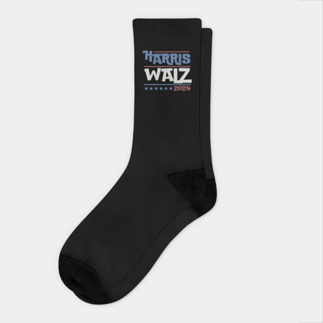 Harris Walz 2024 Socks by The WYLD Tribe