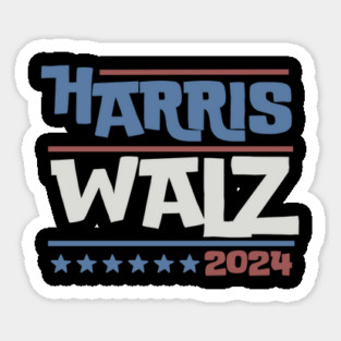 Harris Walz 2024 Sticker