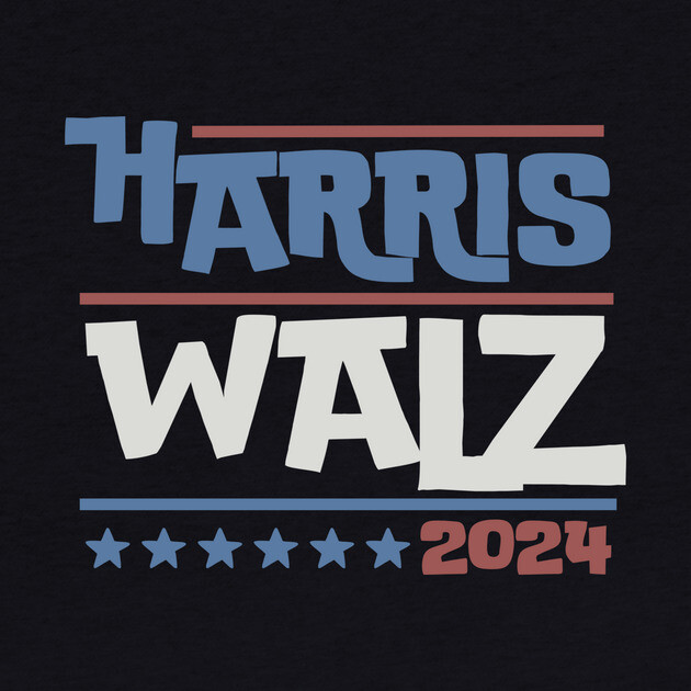 Harris Walz 2024 by The WYLD Tribe