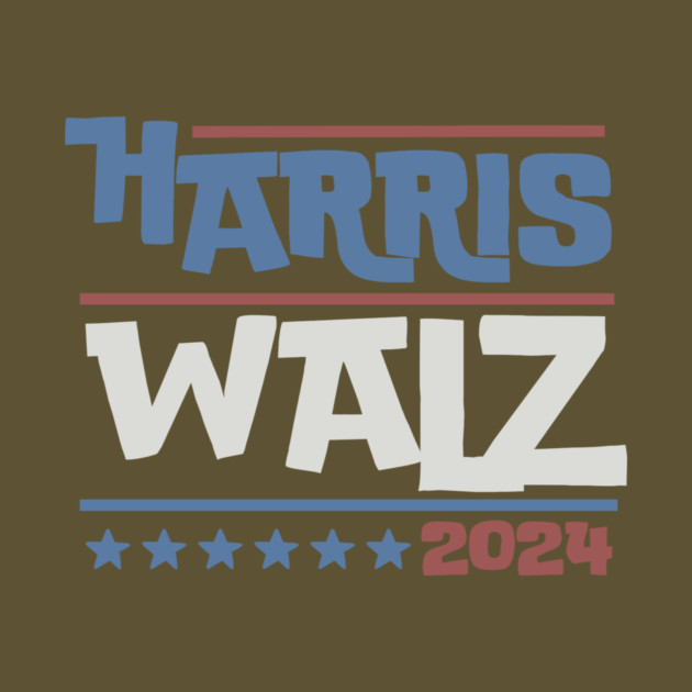 Harris Walz 2024 by The WYLD Tribe