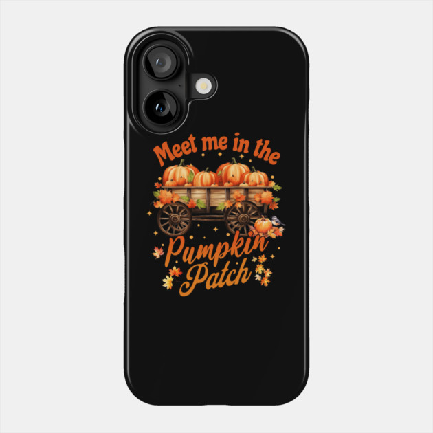 Meet me in the Pumpkin Patch Phone Case by HolidayBug