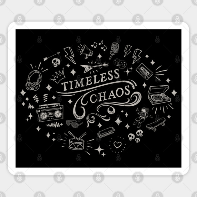 Timeless Chaos Sticker by Timeless Chaos