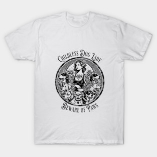 Childless Dog Lady Is Voting Kamala Election Usa T-Shirt