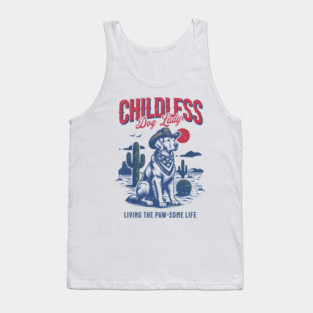 THIS CHILDLESS CAT AND DOG LADY IS VOTING KAMALA Tank Top