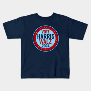 Kamala Harris Tim Walz 2024 Kids T-Shirt