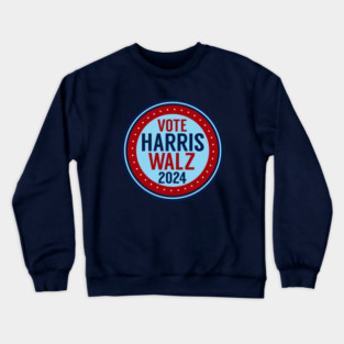 Kamala Harris Tim Walz 2024 Crewneck Sweatshirt