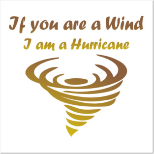 hurricane design Posters and Art