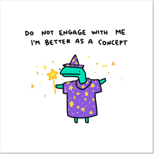 wizard lizard Posters and Art