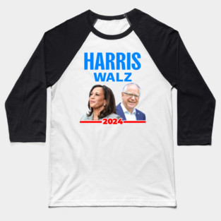 Harris-Walz Baseball T-Shirt