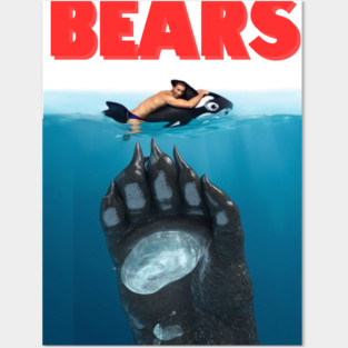 Gay Bear Jaws parody Tee Posters and Art