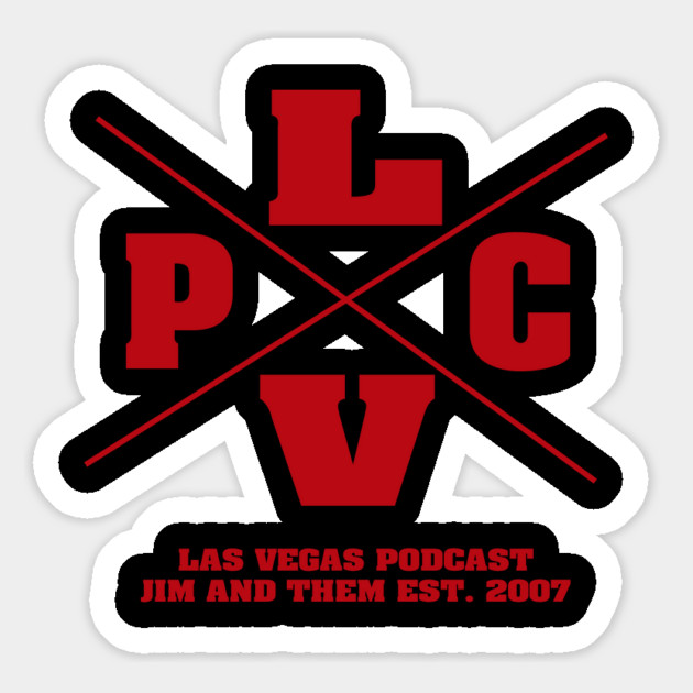 Las Vegas Podcast Magnet by Jim and Them
