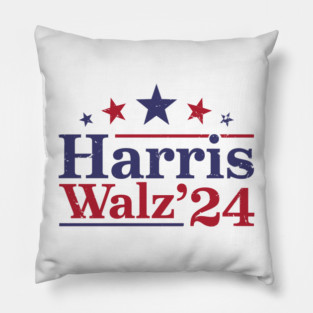 Harris Walz 2024 Pillow