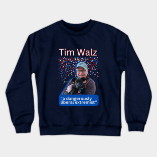 tim walz 2024 Crewneck Sweatshirt
