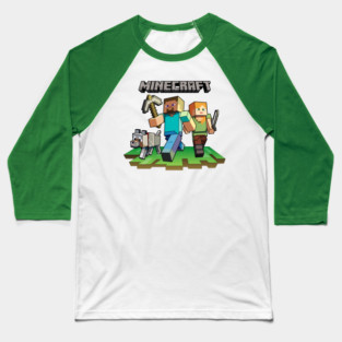 minecraft Baseball T-Shirt